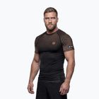 Vyriški marškinėliai Pitbull Belt Rashguard brown