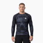 Vyriškas ilgomis rankovėmis rashguardas Pitbull World Rashguard black