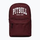 Miesto kuprinė Pitbull Norton dark burgundy