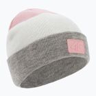 Vaikiška žieminė kepurė 4F JCAD002 šviesiai rožinė