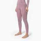 Moteriškos termoaktyvios kelnės 4F BIDB030D tamsiai rožinės spalvos