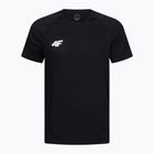 Vyriški 4F TSMF050 tamsiai juodi marškinėliai
