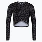 Moteriški marškinėliai Carpatree Gaia Thermoactive Panter LS black/grey