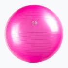 Gipara Fitness gimnastikos kamuolys rožinis 3998 55 cm