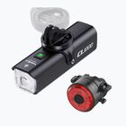 Dviračio žibintų rinkinys TOWILD CL1000 + TL03 set black