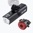 Dviračio žibintų rinkinys Towild CL1200 + TL03 black
