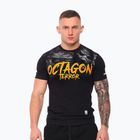 Vyriški marškinėliai Octagon Second Face black/multicolor