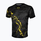 Vyriški treniruočių marškinėliai Octagon Marble Camo camo yellow