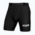 Vyriški kompresiniai šortai Octagon Fight Wear black/white
