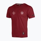 Vyriški marškinėliai Octagon Legion LO burgundy