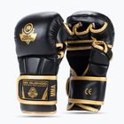 Graplingo pirštinės DBX BUSHIDO Master MMA juodos/auksinės