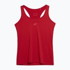 Moteriškas treniruočių marškinėlis 4F F263 raudonas