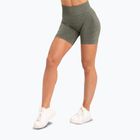 Moteriški treniruočių šortai Gym Glamour Seamless khaki