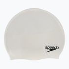 Speedo Plain Flat Silicone vaikiška plaukimo kepuraitė balta 8-709931959