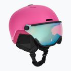 Vaikiškas slidinėjimo šalmas ATTABO Avens 2.0 Jr Visor pink