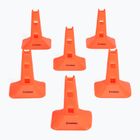 Treniruočių kuoliukai OneTeam TRFTB03 MD6 6 vnt. oranžiniai
