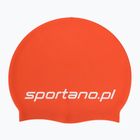 Plaukimo kepuraitė SPORTANO silicone orange