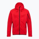 Vyriškas trekingo džemperis KADVA Arix WP 5K/3K softshell hibridas raudonas
