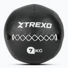Medicininis kamuolys XTREXO Wall Ball 7 kg juodas