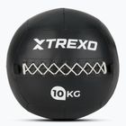 Medicininis kamuolys XTREXO Wall Ball 12 kg juodas