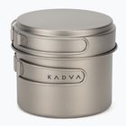 Valgomasis indas KADVA titanium ultralight gray