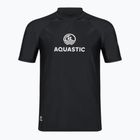 Vyriški marškinėliai AQUASTIC Rimos UV 50+ UPF black