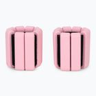 Sunkūs diržai kulkšnių ir riešų žastams  XTREXO SCULPT 2 x 1 kg pink