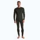 Vyriškų termoaktyvių apatinių komplektas WOOLCANO Merino 100% SET0540 žalias