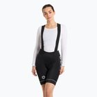 Moteriški dviračių šortai ATTABO Kirun Pro WMNS Bib Shorts Cargo juodi