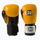 DIVISION B-2 geltonai juodos bokso pirštinės DIV-SG01