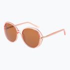 Saulės akiniai GOG Leyla cristal pink/brown