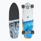 Surfskate Cutback Splash 34 baltai mėlyna riedlentė CUT-SUR-SPL