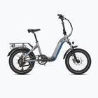Elektrinis dviratis JOBOBIKE Romer 48V 14Ah pilkas