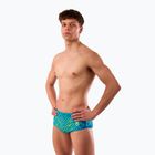 Vyriškos plaukimo trumpikės SWEEP Aqua Hippos mėlynos/geltonos/žalios