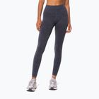 Moteriškos sportinės tamprės Carpatree Marble Story Seamless midnight mist black