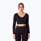 Moteriški treniruočių marškinėliai ilgomis rankovėmis Carpatree Eris Seamless orchid black