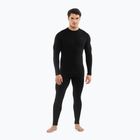 Vyriškas termo apatinio trikotažo komplektas Viking Meriboo Base Layer black