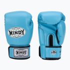 Bokso pirštinės WINDY Classic Synthetic Leather sky blue