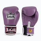 Bokso pirštinės RAJA BOXING Single Standard Genuine Leather purple