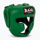 Bokso šalmas RAJA BOXING Genuine Leather green