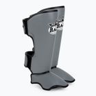 Blauzdų ir pėdų apsaugos RAJA BOXING Lightweight Shin Guards Semi Leather grey