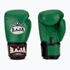 Bokso pirštinės RAJA BOXING Single Semi Leather green