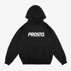 Vyriškas džemperis PROSTO Biolog Hoodie juodas