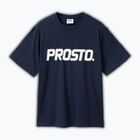 Vyriški marškinėliai PROSTO Big Log navy blue