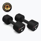 Hanteliai HMS HPT02 TPU 2 vnt. 6 kg black