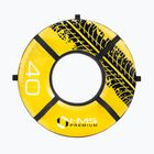 Treniruotės padanga HMS PYT01 Premium 40 kg juoda/geltona
