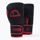 Essential bokso MANTO pirštinės juoda/raudona