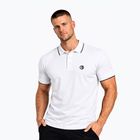 Vyriški polo marškinėliai Octagon Legion Tipped Small Logo 3D Polo white