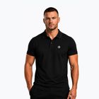 Vyriški polo marškinėliai Octagon Legion Small Logo 3D Polo black/white