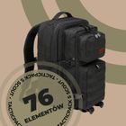 Evakuacinė kuprinė TACTICPACK Scout 40 l black